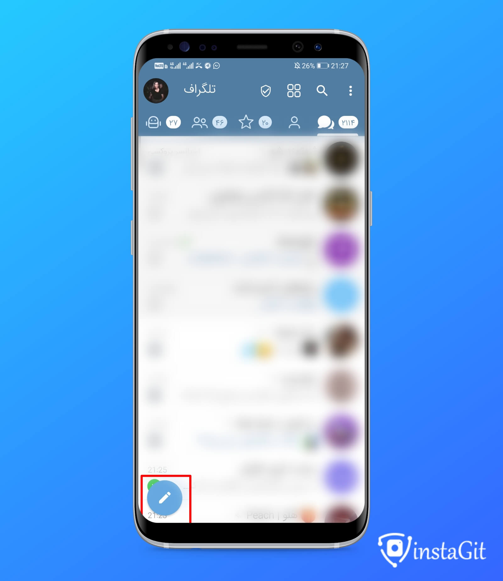 نحوه ایجاد گروه در تلگرام - اینستاگیت